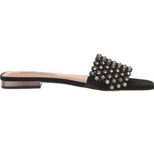 Charles David Sparkle Embellished Suede Slip On Sandals - NWT